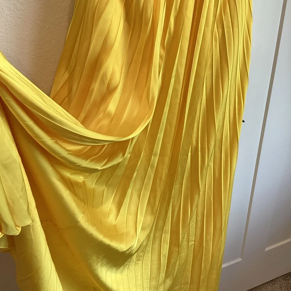 Hutch Pleated Halter Maxi Dress Anthropologie - Picture 7 of 15